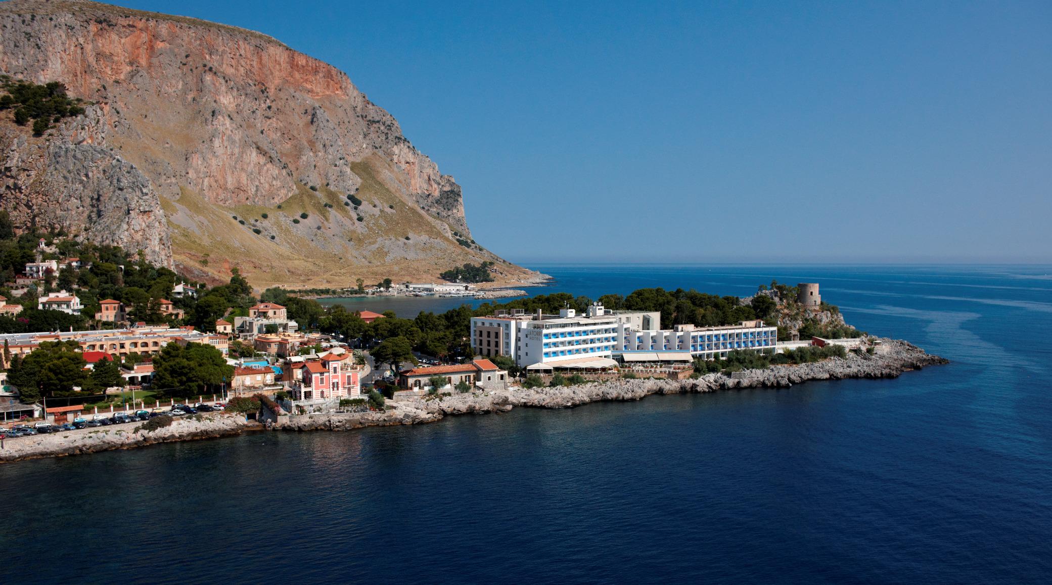 Splendid Hotel La Torre Mondello Exterior foto