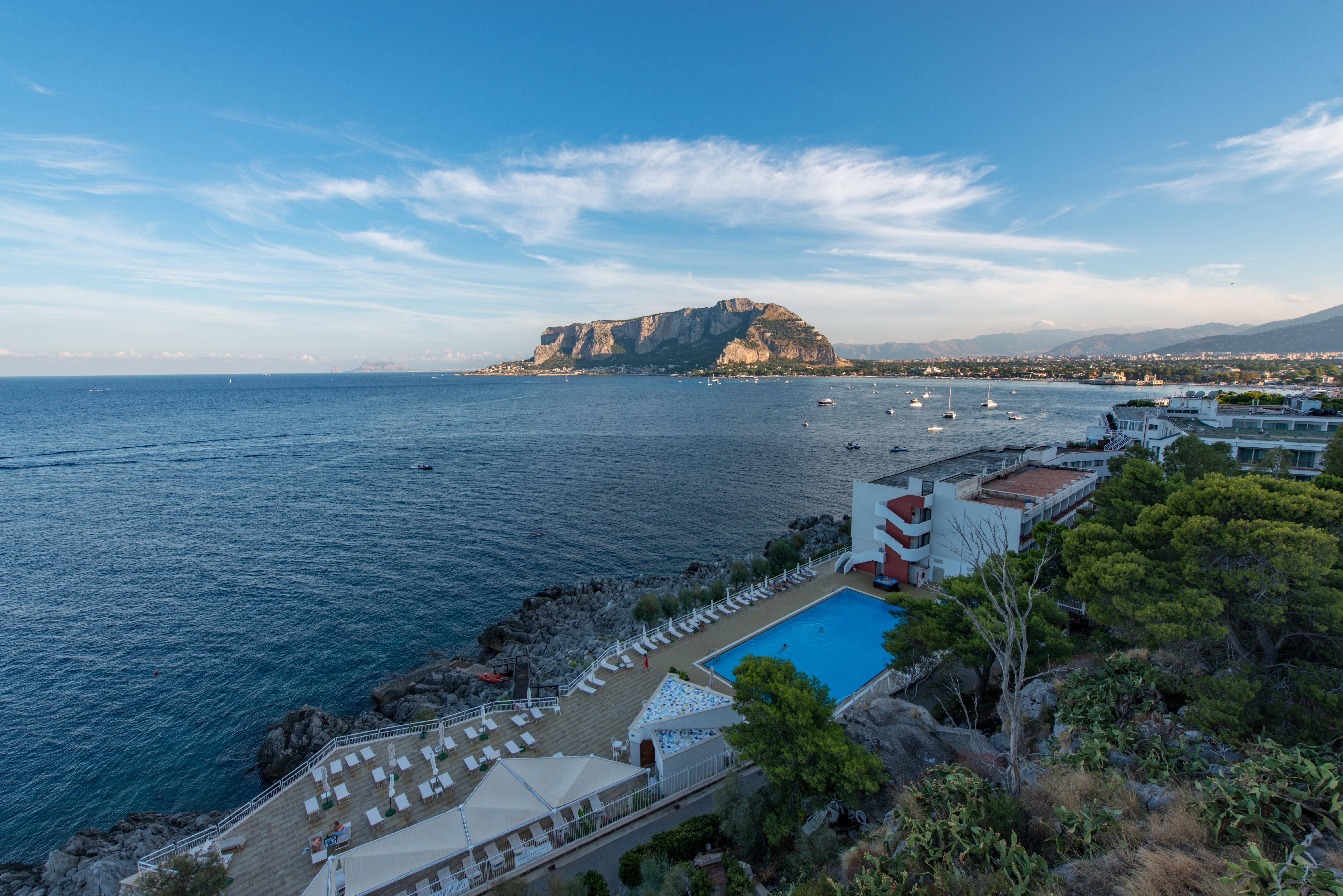 Splendid Hotel La Torre Mondello Exterior foto